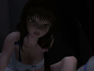 3D Futanari Virgin Cums In Teen Mouth!