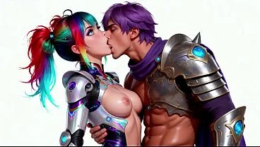 AI-Generated Anime: Exploring Intimate Moments with Emphasis on Kissing and Blowjobs (AI Generated)