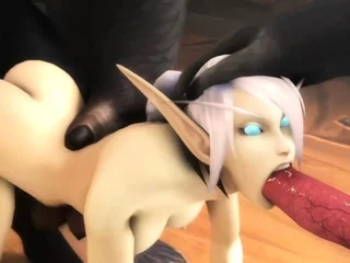 Anime Compilation of Cute Games Babes Fucks in Threesome Sex