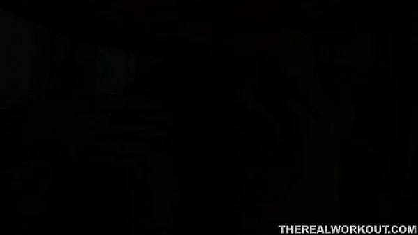 Busty brunette with round ass gets the couch’s dick
