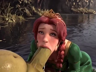 Ever seen a busty fairy princess take ogre shaft?