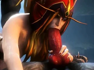 Hot and naughty WoW sex compilation