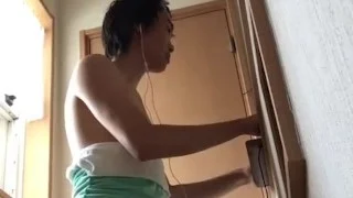 [Libido Vaccine ♥] Japanese idol masturbating while working on a computer ♥♥♥♥ [Anal]