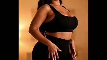 Morena latina con culo y tetas grandes | Generado con IA
