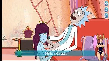 Rick and Morty Rick Lewd Universe Hot Blowjobs and fucking