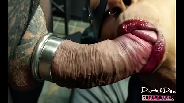 The Kinky Whore Queen “Dark Dea” in Fetish Passionate Deepthroat Cocksucker !!! (The Ebony Goddess of Blowjobs)